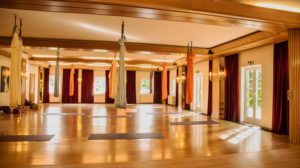 Aerial Yoga Raum im Landhotel Altes Zollhaus